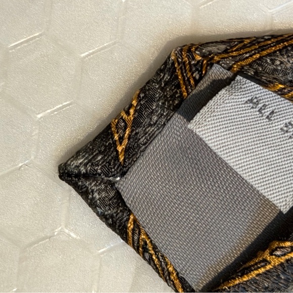 Pierre Cardin and Bill Blass Men's Tie Set - Gray, Gold, Brown - Picture 9 of 17